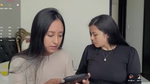 Snapshot of 2summerlove2 chatting on 12/31/24, 03:53 Dalilah and Tarah online show from 12/31/24, 03:53