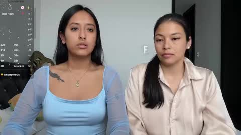 Snapshot of 2summerlove2 chatting on 02/19/25, 06:43 Dalilah and Tarah online show from 02/19/25, 06:43