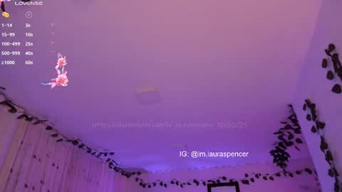 Snapshot of _lauraspencer_ chatting on 02/11/25, 01:41 Laura online show from 02/11/25, 01:41