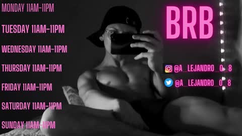 alejo online show from 02/18/25, 08:14