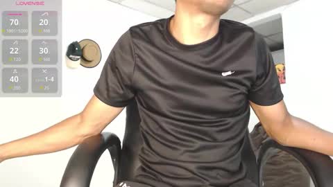 Snapshot of aaronblack1_ chatting on 09/30/25, 01:10 Heyy my name is Aaron online show from 09/30/25, 01:10