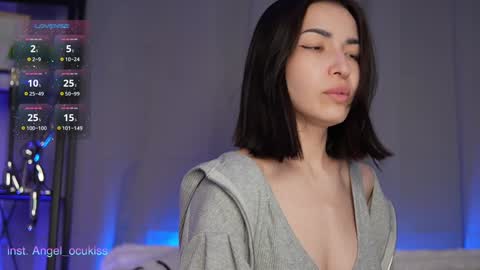 Snapshot of angel_ocu chatting on 01/12/25, 08:25  Angelina  LushDomi is active  Ill be happy to have fun with you Lets make hot show together online show from 01/12/25, 08:25