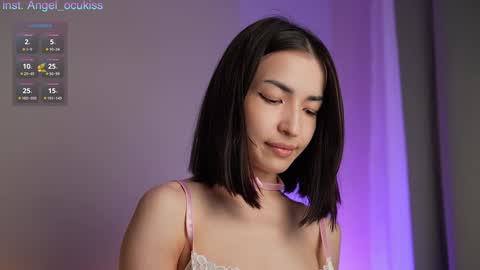 Snapshot of angel_ocu chatting on 01/31/25, 06:13  Angelina  LushDomi is active  Ill be happy to have fun with you Lets make hot show together online show from 01/31/25, 06:13