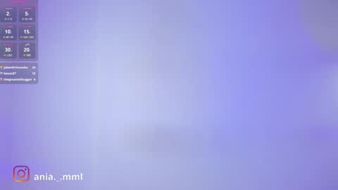 Snapshot of ania_mml chatting on 02/05/25, 11:17 Ania online show from 02/05/25, 11:17