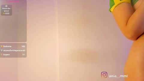 Snapshot of ania_mml chatting on 02/22/25, 11:24 Ania online show from 02/22/25, 11:24