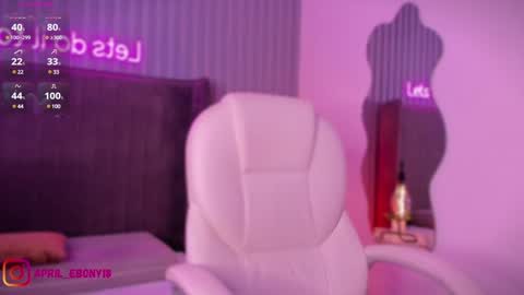 Snapshot of april_ebony18_ chatting on 01/27/25, 10:38 April online show from 01/27/25, 10:38
