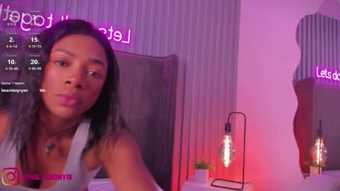 Snapshot of april_ebony18_ chatting on 01/27/25, 01:41 April online show from 01/27/25, 01:41