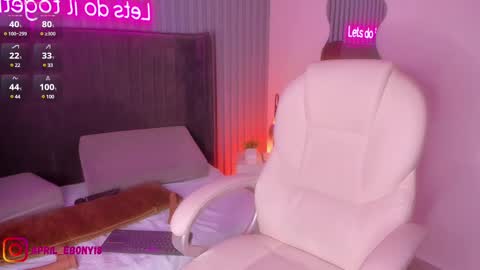 Snapshot of april_ebony18_ chatting on 03/02/25, 02:32 April online show from 03/02/25, 02:32
