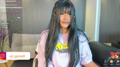 Snapshot of arigy_gomez chatting on 12/19/24, 08:55 Arigy Everyday From 1430 to 2130 Col Time online show from 12/19/24, 08:55