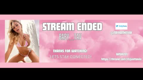 Snapshot of baby_tav chatting on 02/21/25, 05:56 Baby Tavia online show from 02/21/25, 05:56