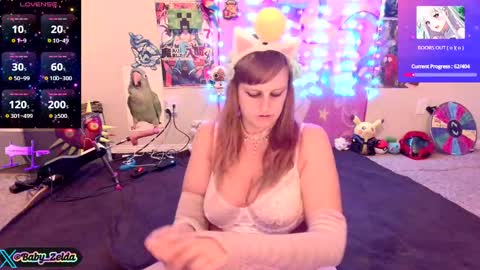 Snapshot of babyzelda chatting on 10/08/25, 06:11 BabyZelda online show from 10/08/25, 06:11