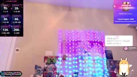 Snapshot of babyzelda chatting on 11/24/25, 10:37 BabyZelda online show from 11/24/25, 10:37