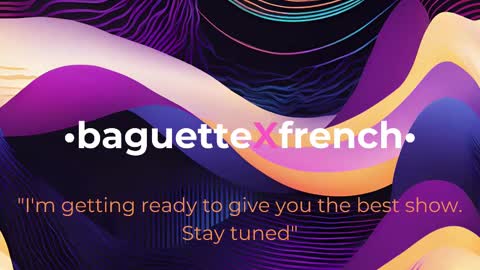 Snapshot of baguettexfrench chatting on 01/23/25, 12:52 Baguette x French online show from 01/23/25, 12:52