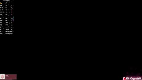 Crystal3 online show from 11/10/25, 01:37