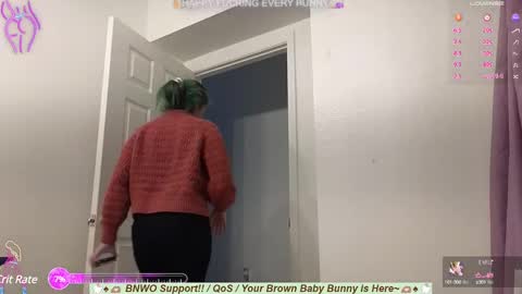 Snapshot of bunnycheekz chatting on 02/21/25, 04:07 Tokki bunny online show from 02/21/25, 04:07