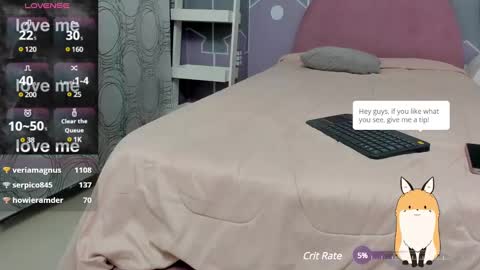 Snapshot of camilahunter__ chatting on 01/16/25, 09:37 Camila online show from 01/16/25, 09:37