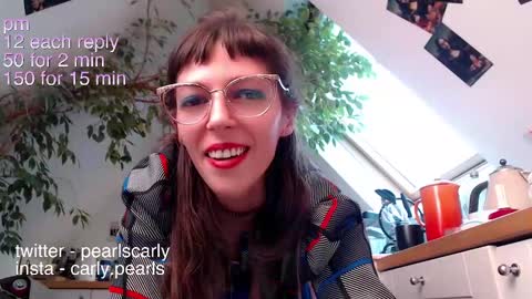 Snapshot of carlypearls chatting on 01/19/25, 02:38 Carly Pearls online show from 01/19/25, 02:38