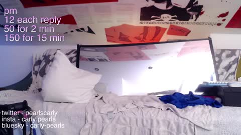 Snapshot of carlypearls chatting on 02/13/25, 04:43 Carly Pearls online show from 02/13/25, 04:43