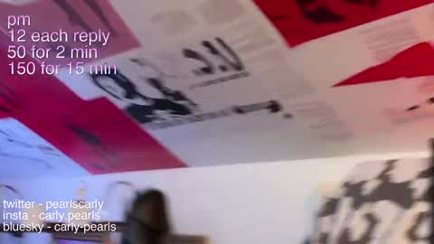 Snapshot of carlypearls chatting on 02/15/25, 07:49 Carly Pearls online show from 02/15/25, 07:49
