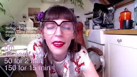 Snapshot of carlypearls chatting on 03/04/25, 04:17 Carly Pearls online show from 03/04/25, 04:17