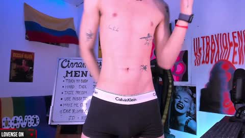 Snapshot of cinnamon_boyxxx chatting on 12/29/24, 08:00 David Independent Model online show from 12/29/24, 08:00