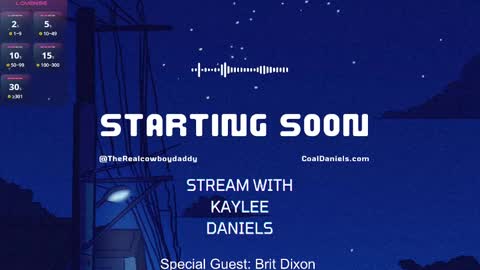 Coal Daniels online show from 02/23/25, 04:50