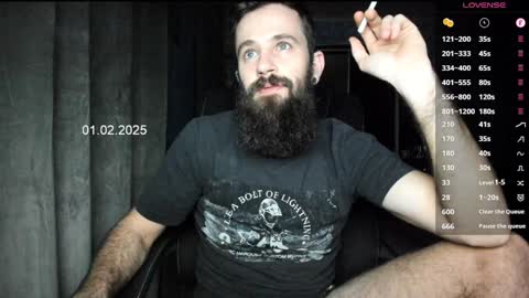 Snapshot of crissstud chatting on 01/31/25, 11:45 Criss online show from 01/31/25, 11:45