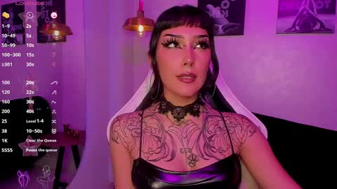 Snapshot of dafne_goth chatting on 02/26/25, 07:27 Dafne online show from 02/26/25, 07:27