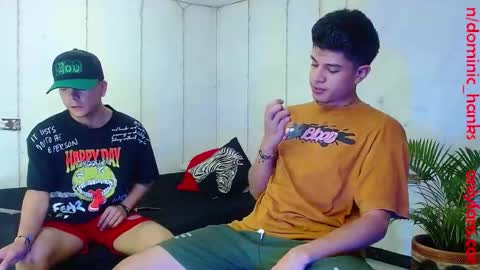 Snapshot of dominic_hanks chatting on 01/25/25, 03:30 DOMINIC AND ANDREW online show from 01/25/25, 03:30