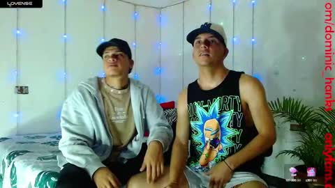 Snapshot of dominic_hanks chatting on 02/19/25, 06:33 DOMINIC AND ANDREW online show from 02/19/25, 06:33