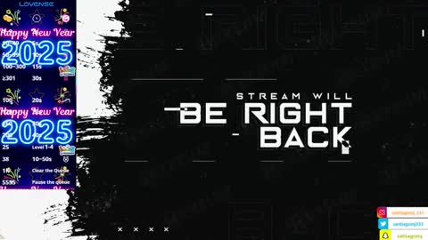 SANTI  independent model online show from 11/12/25, 12:55