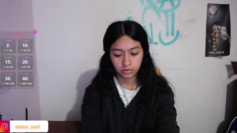 Snapshot of elaine_sun chatting on 01/14/25, 03:32 Elaine eli online show from 01/14/25, 03:32