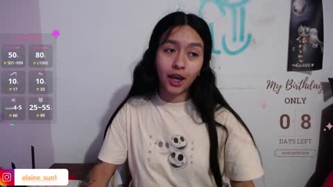 Snapshot of elaine_sun chatting on 01/19/25, 06:20 Elaine eli online show from 01/19/25, 06:20