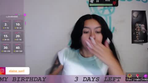Snapshot of elaine_sun chatting on 01/23/25, 03:05 Elaine eli online show from 01/23/25, 03:05