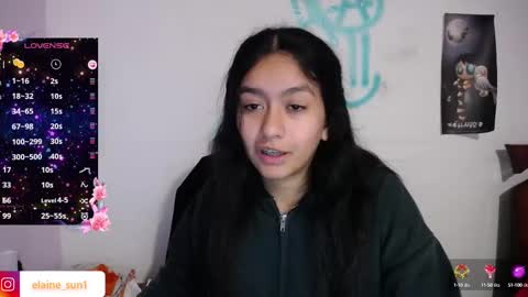 Snapshot of elaine_sun chatting on 02/20/25, 04:18 Elaine eli online show from 02/20/25, 04:18