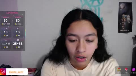 Snapshot of elaine_sun chatting on 02/25/25, 04:35 Elaine eli online show from 02/25/25, 04:35