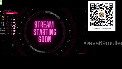 Snapshot of eva69muller chatting on 02/11/25, 07:05 Eva next show 8pm CEST AMST online show from 02/11/25, 07:05
