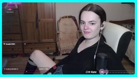Snapshot of eva_katt chatting on 12/12/24, 09:26 Gamer Katt online show from 12/12/24, 09:26