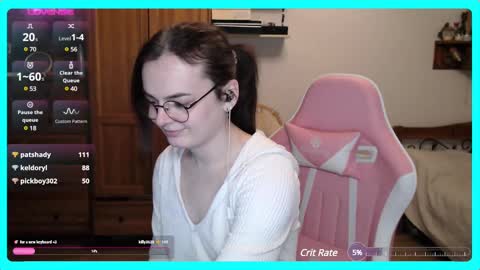 Snapshot of eva_katt chatting on 02/13/25, 02:09 Gamer Katt online show from 02/13/25, 02:09