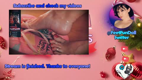 Lisa Dove aka FeetFunDoll online show from 01/26/25, 04:41