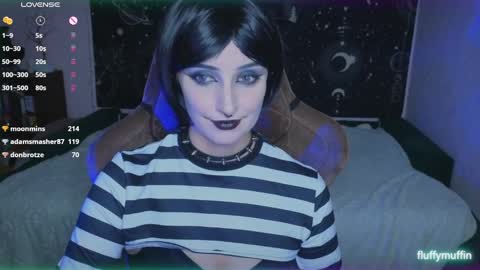 Snapshot of fluffy_muffin3 chatting on 02/27/25, 10:20 Agatha online show from 02/27/25, 10:20