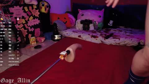 Gage Allin AKA Alpha Pussy online show from 10/25/25, 11:54