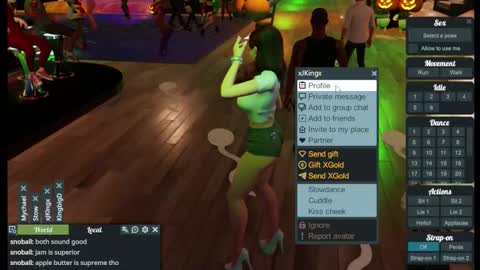 Snapshot of grs08 chatting on 10/21/25, 11:05 Stella online show from 10/21/25, 11:05