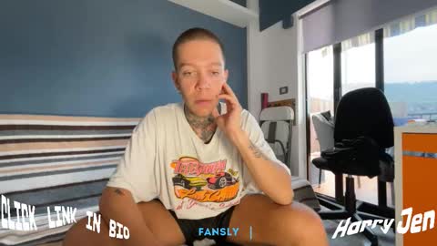 Snapshot of harry_jen chatting on 09/09/25, 09:09 TAP HERE choise Harry tattoo on chest  Jen curls hair online show from 09/09/25, 09:09