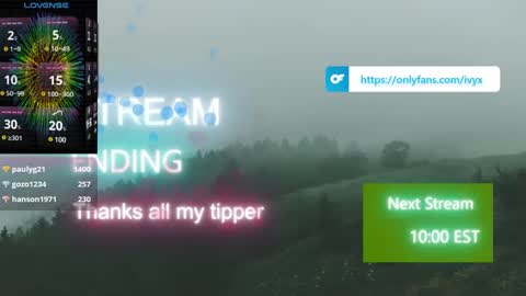 Ivy Nyxx online show from 01/29/25, 11:56