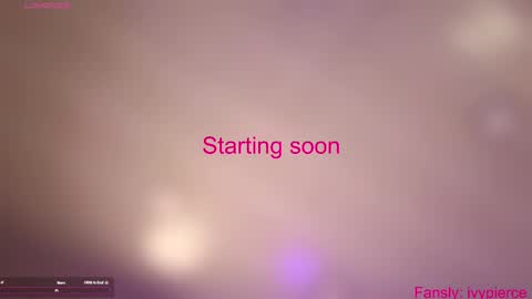 Ivy Pierce  online show from 09/30/25, 11:37