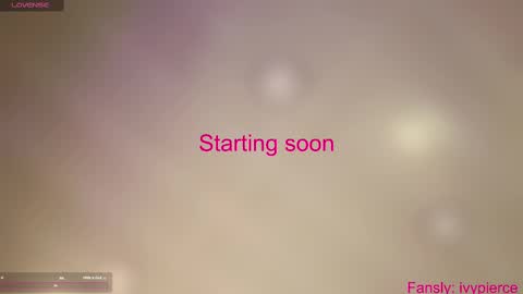 Ivy Pierce  online show from 10/04/25, 09:35