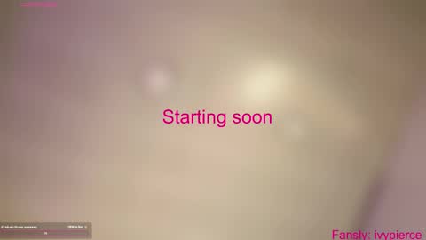 Ivy Pierce  online show from 10/05/25, 02:15