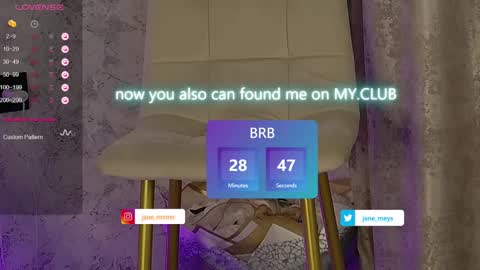 your kitty JANE roawww online show from 01/12/25, 08:04