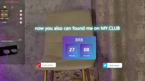 your kitty JANE roawww online show from 01/12/25, 11:07